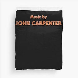 Music by John Carpenter Duvet Cover