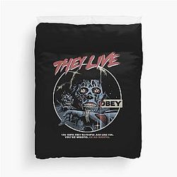 They Live John Carpenter Horror Duvet Cover