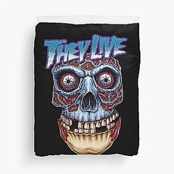They Live John Carpenter Horror Sci-Fi Duvet Cover