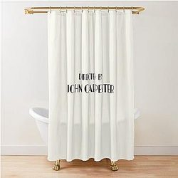 Directed By John Carpenter Shower Curtain