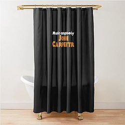 Music Composed by John Carpenter Shower Curtain