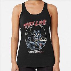 They Live John Carpenter Horror Tank Top