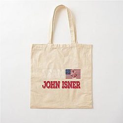 John Isner Cotton Tote Bag
