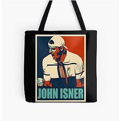 John Isner Hope Over Print Tote Bag