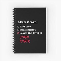 Life Goals - John Isner Notebook