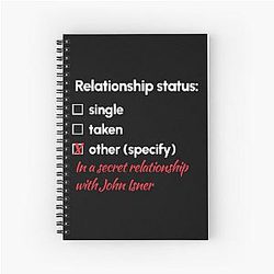 John Isner - Relationship Spiral Notebook
