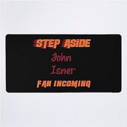 John Isner - Step Aside incoming fan Mat