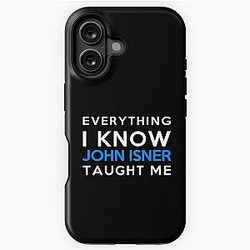 Everything I know - John Isner iPhone Tough Case