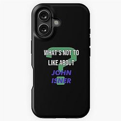What's Not to Like About John Isner iPhone Case