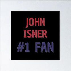 John Isner Fan Poster
