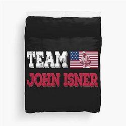 John Isner Duvet Cover