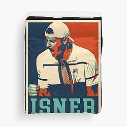 John Isner Duvet Cover