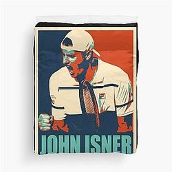 John Isner Duvet Cover