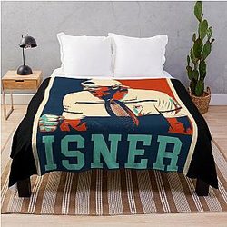 John Isner Throw Blanket