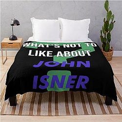 What's not to like about John Isner Throw Blanket