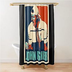 John Isner Shower Curtain