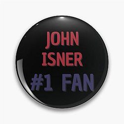 John Isner - 1 fan pin