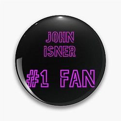 John Isner fan Pin