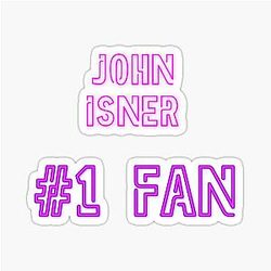 John Isner Fan Sticker