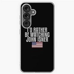 I'd rather be watching John Isner Samsung Galaxy Soft Case