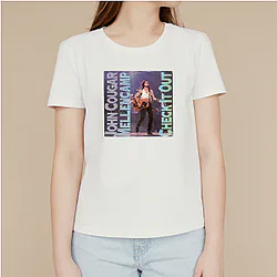 John Mellencamp has a distinctive raspy singing voice John Mellencamp T-Shirts