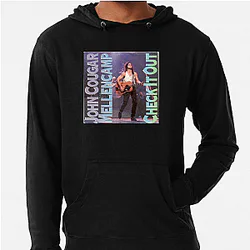 John Mellencamp has a distinctive raspy singing voice John Mellencamp Hoodies