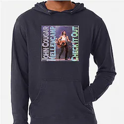 John Mellencamp has a distinctive raspy singing voice John Mellencamp Hoodies
