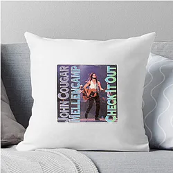 John Mellencamp has a distinctive raspy singing voice John Mellencamp Pillows Cover