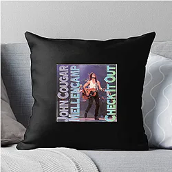 John Mellencamp has a distinctive raspy singing voice John Mellencamp Pillows Cover