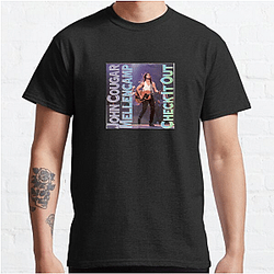 John Mellencamp has a distinctive raspy singing voice John Mellencamp T-Shirts