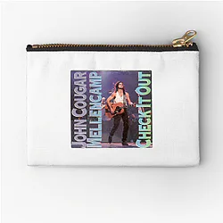 John Mellencamp has a distinctive raspy singing voice John Mellencamp Zipper Pouches