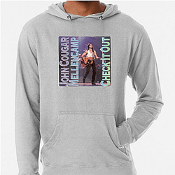 John Mellencamp has a distinctive raspy singing voice John Mellencamp Hoodies