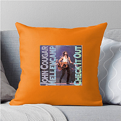 John Mellencamp has a distinctive raspy singing voice John Mellencamp Pillows Cover