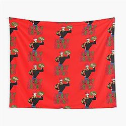 Johnny Bravo Merry Christmas Tapestry
