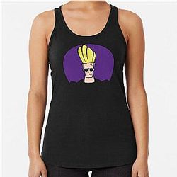 Johnny Bravo Portrait Racer back Tank Top