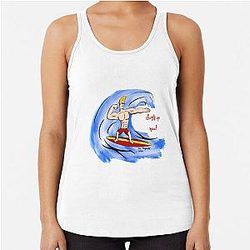 Surf's up with Johnny Bravo Tank Top