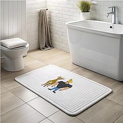 Johnny Bravo - High Energy Misadventures Johnny Bravo Bath Mats