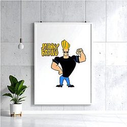 Johnny Bravo - The Muscle-Bound Protagonist Johnny Bravo Posters