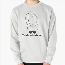 Johnny Bravo Black Pullover Sweatshirt