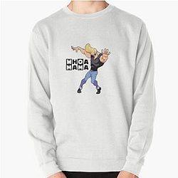 Johnny Bravo Cartoon Network 90s Anime Pullover Sweatshirt