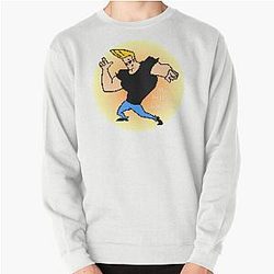 Johnny Bravo 8 비트 풀 오버 스웨터