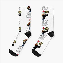 Johnny Bravo Christmas Socks