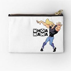 Johnny Bravo Cartoon Network 90s Anime Mama Zipper Pouch