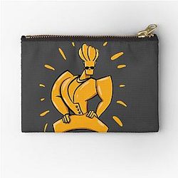Golden Johnny Bravo Zipper Pouch