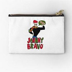 Johnny Bravo Merry Christmas Zipper Pouch