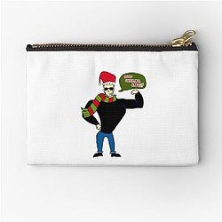 Johnny Bravo Merry Christmas Zipper Pouch
