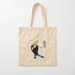 Johnny Bravo Cotton Tote Bag