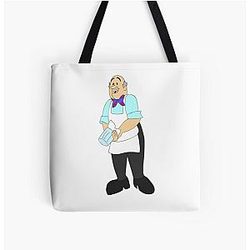 Johnny Bravo All Over Print Tote Bag