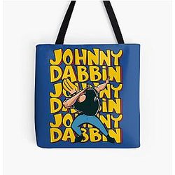 Johnny Bravo Dabbing Tote Bag