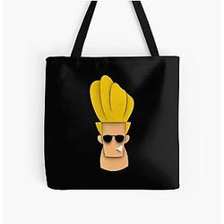 Johnny Bravo Shirt Tote Bag